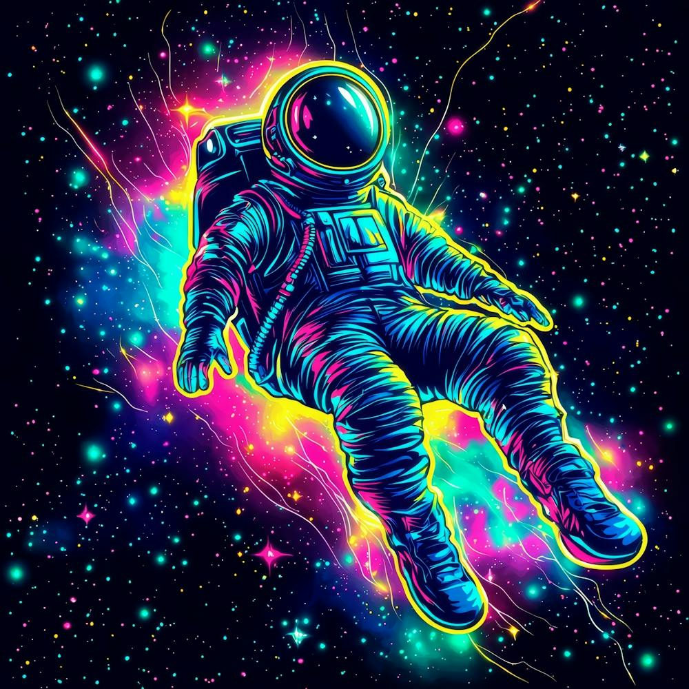 Astronaut In Space 5