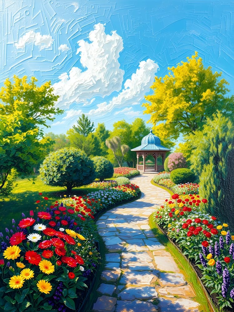 Gazebo In The Garden 5
