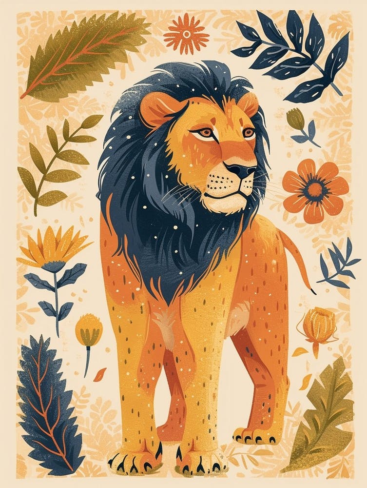 Barbary Lioness On The Prowl Illustration 3