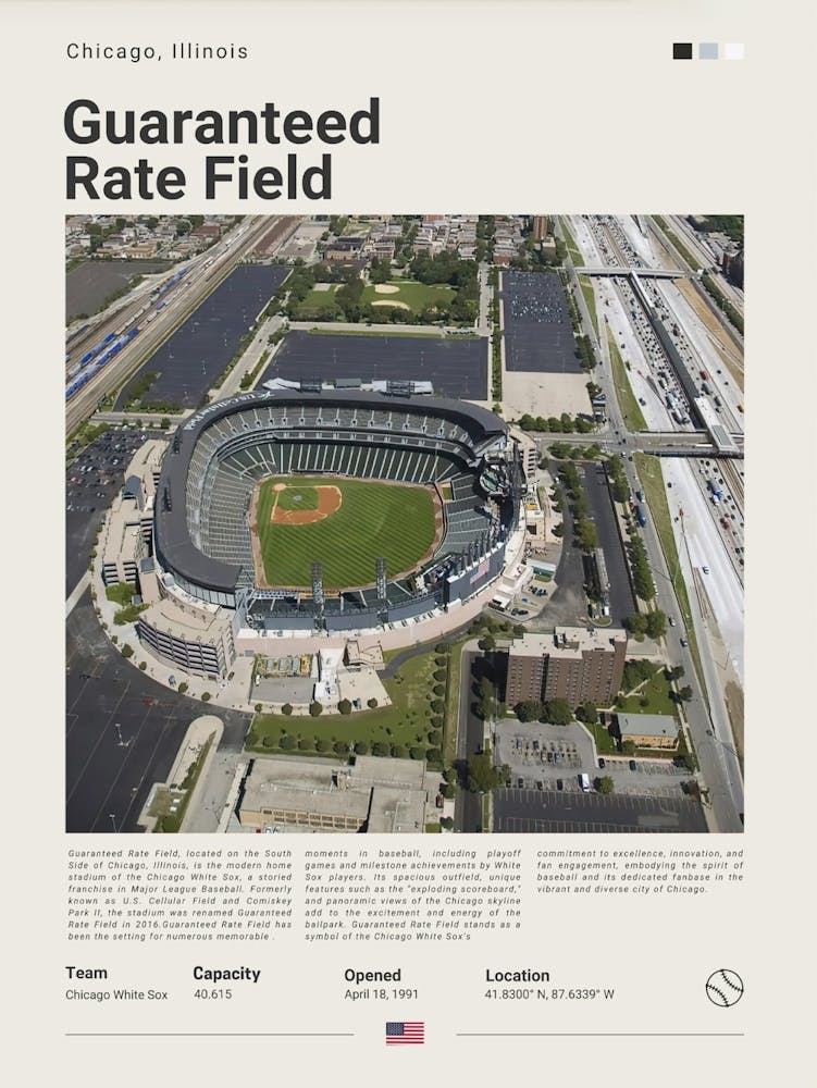Baseball - Chicaco White Sox - Guaranteed Rate Field 2