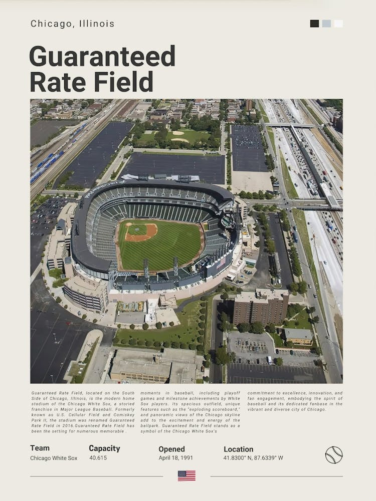 Baseball - Chicaco White Sox - Guaranteed Rate Field 2