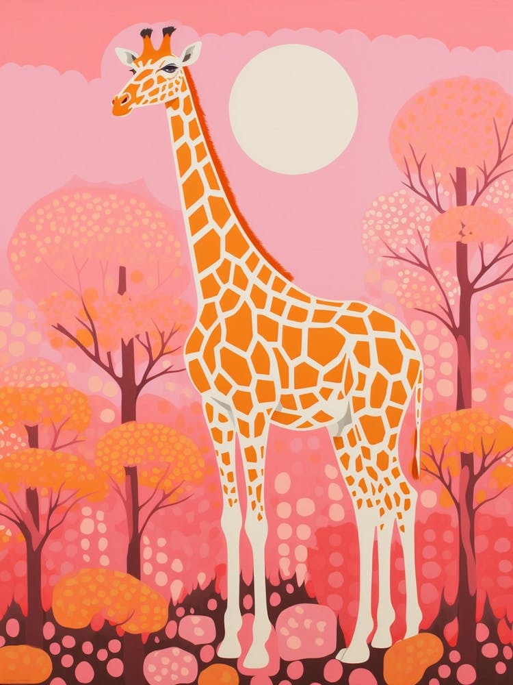 Giraffe Tree Patterns 1