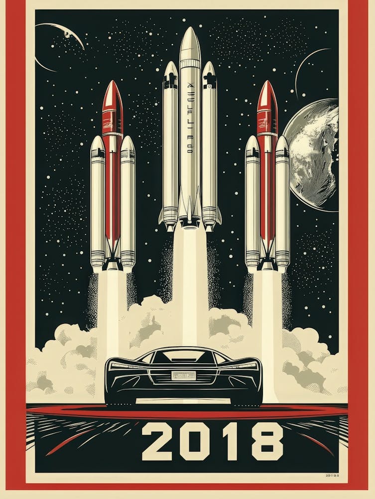 Aihrgdesign A Futuristic Aerospace Poster Celebrating Spacexs 2762235f A391 4aae Adcb D1e46ba7a6b8 3