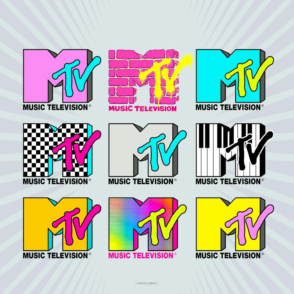 MTV Mix 9 | Vector creation | Pop Art World 2025