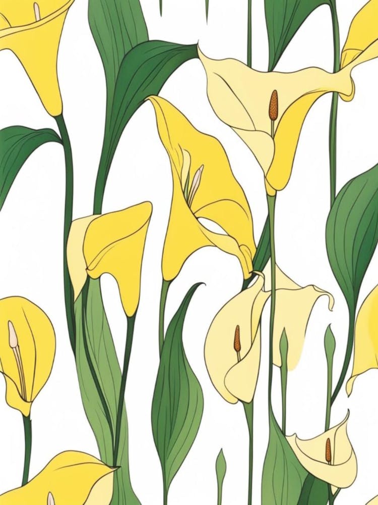 Yellow Calla Lily