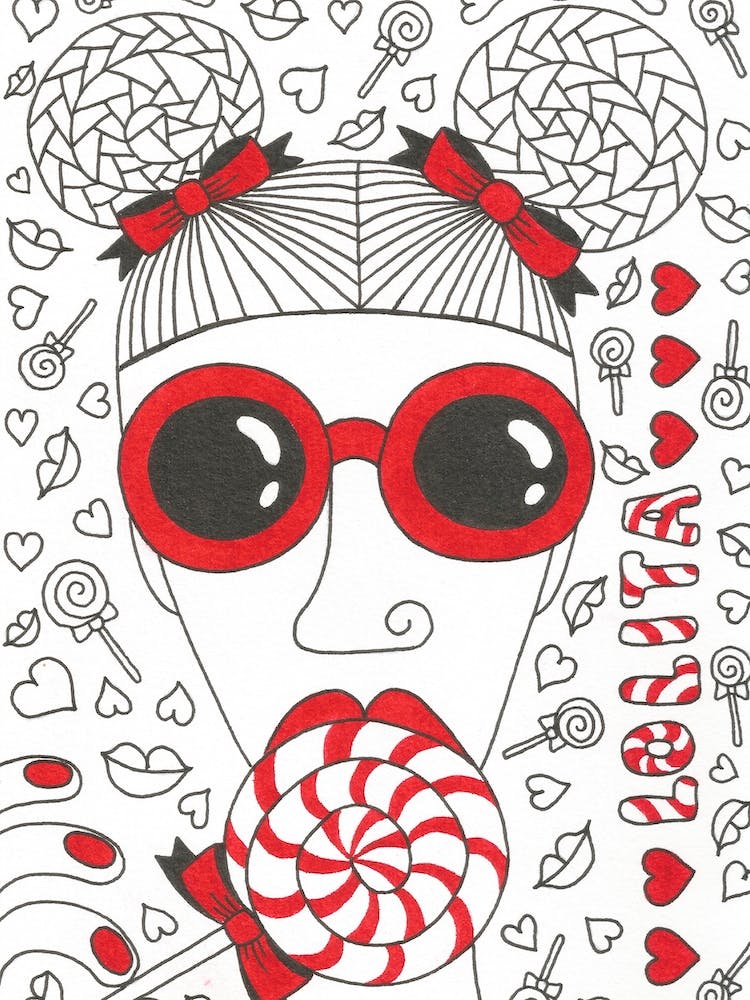 Lolita With Lollipop