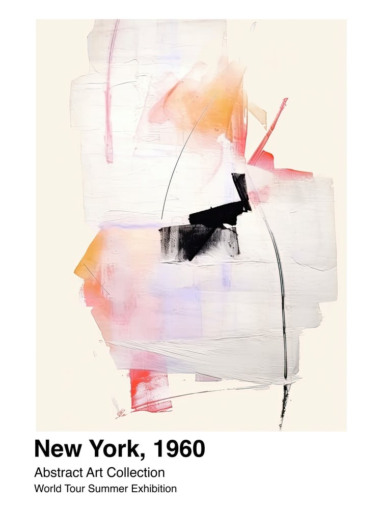 World Tour Exhibition, Abstract Art, New York, 1960 6