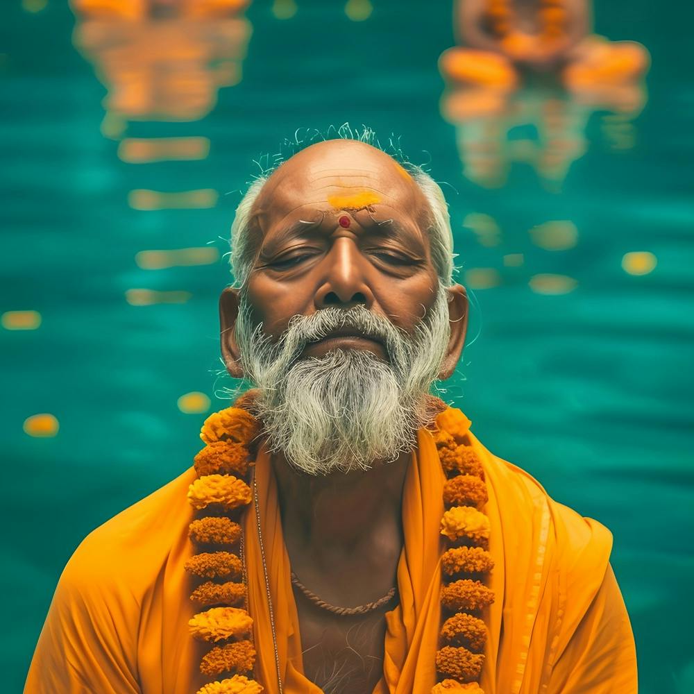 Hindu Indian Monk