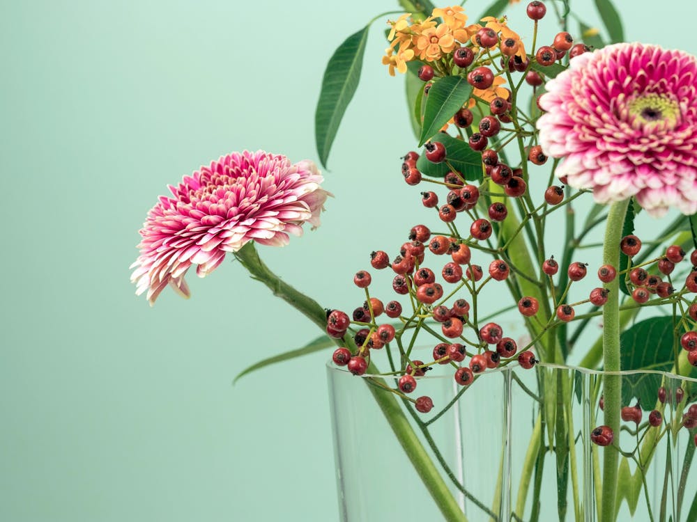 Fleurs dans un Vase 36