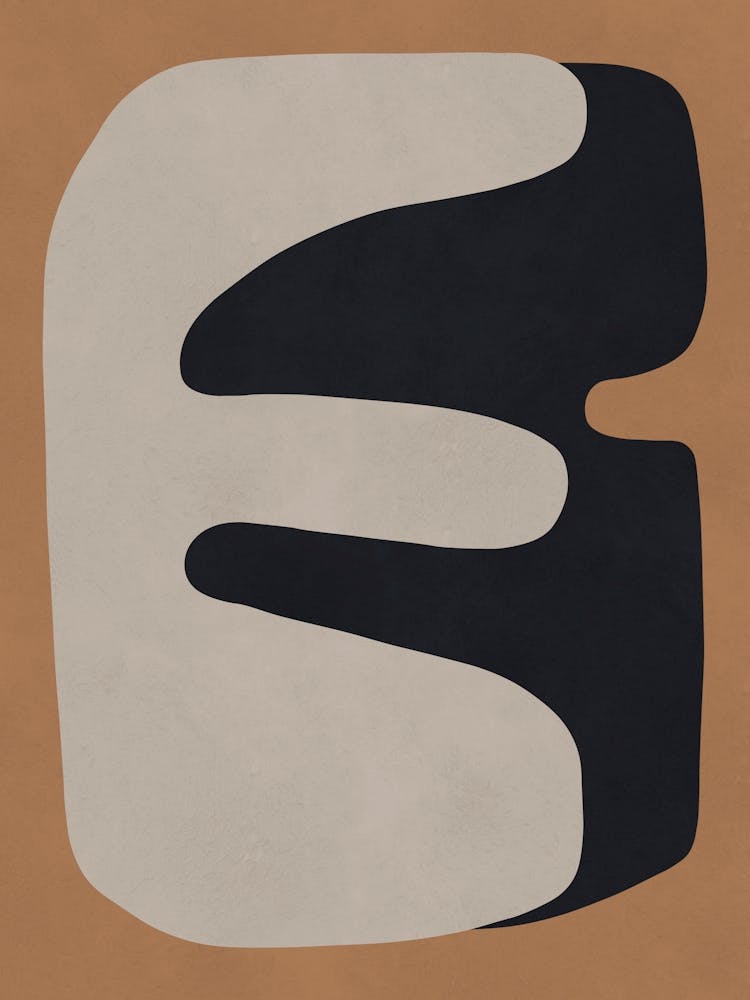 Abstraction on brown background 2