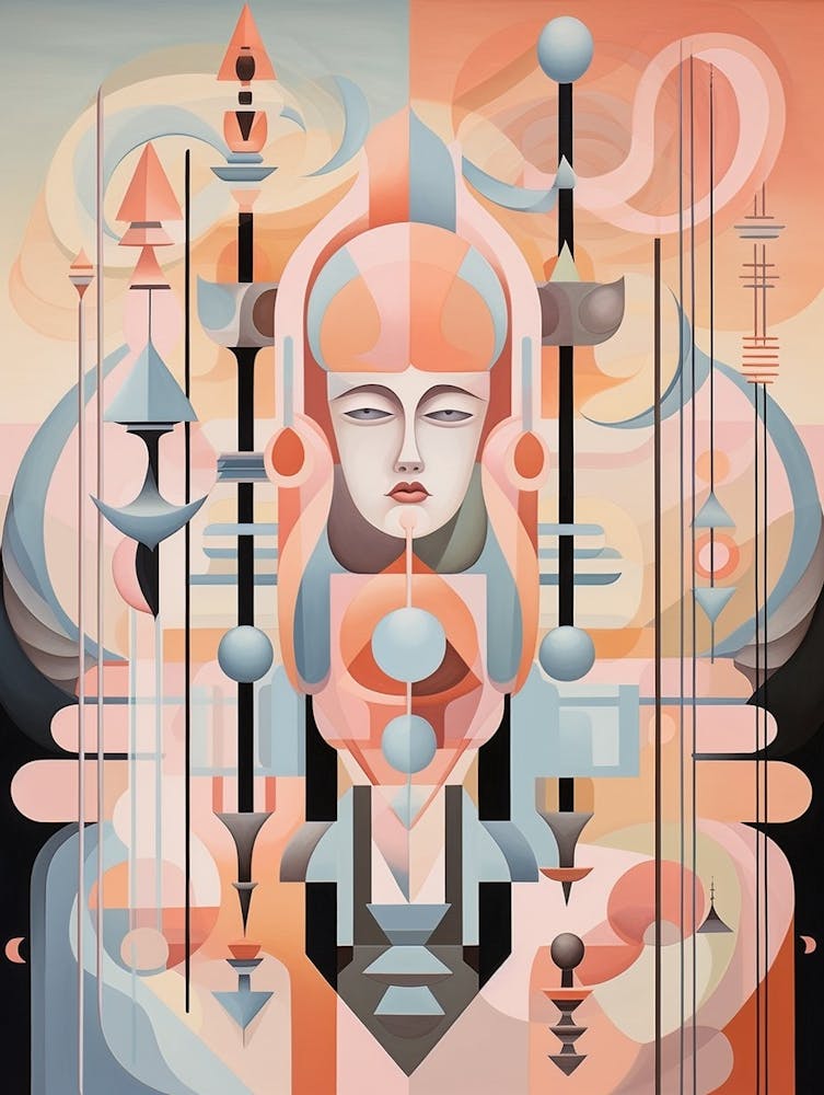 Energy And Vibrations Abstract Geometric 8