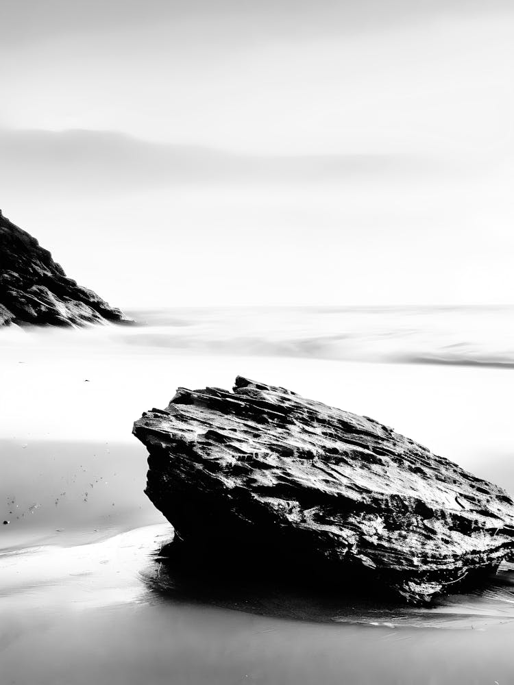 Black And White Rock