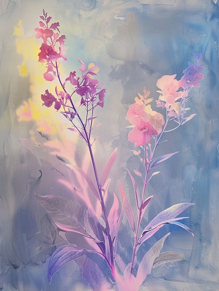 Iridescent Flower Statice 1