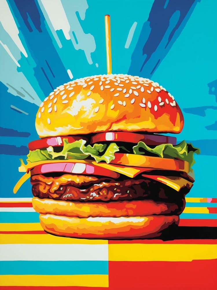 Hamburger Colour Splash 1