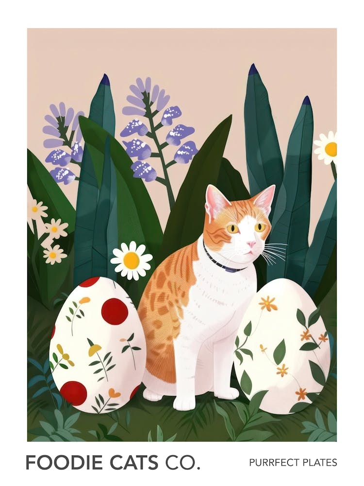 Foodie Cats Co Cat And Easter Eggs 4