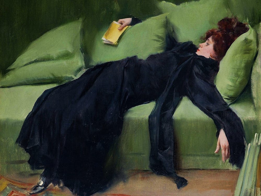 Decadent Young Woman