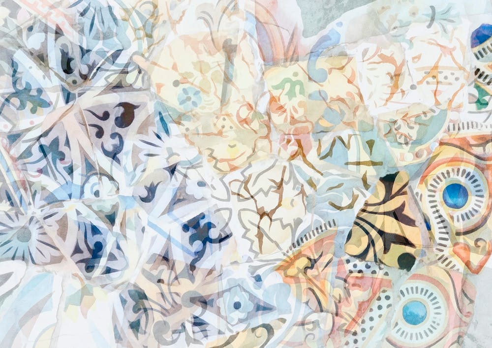 Mosaic of Barcelona XVIII