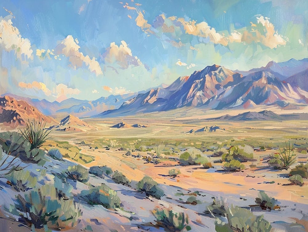 Westliche Landschaften Mojave-Wüste Nevada 1