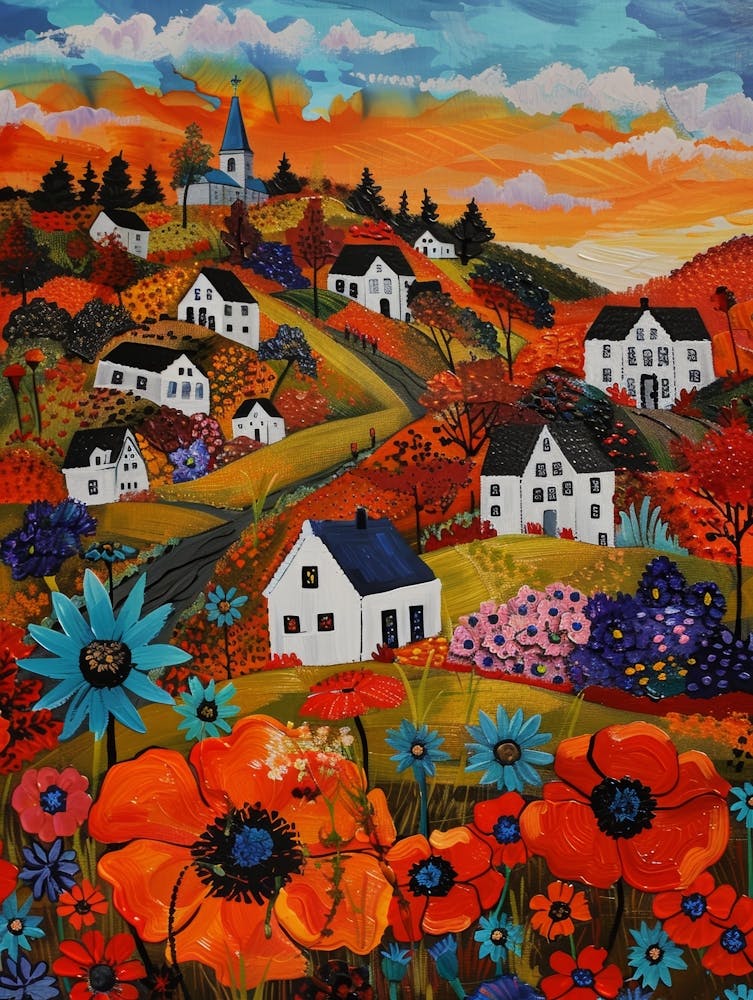 Poppies At Sunset 5