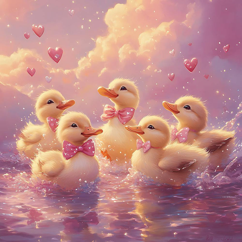 Ducks In The Water 7