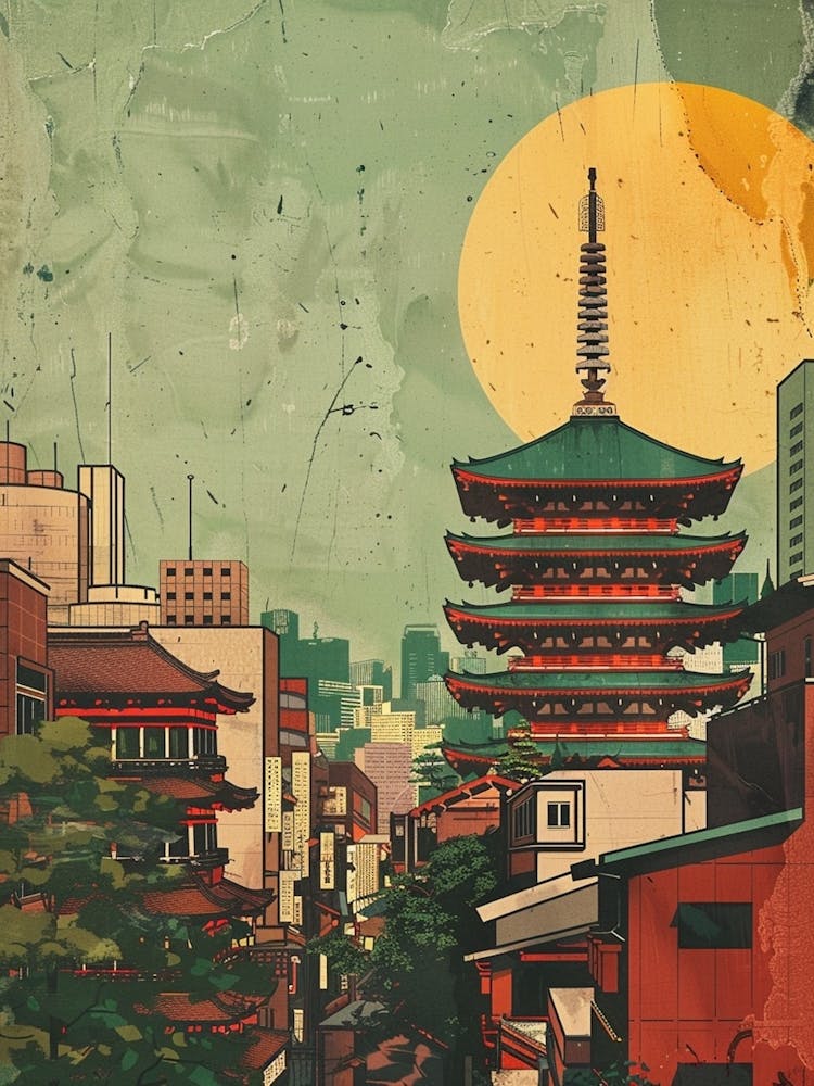 Sapporo Japan Mid Century Modern 1