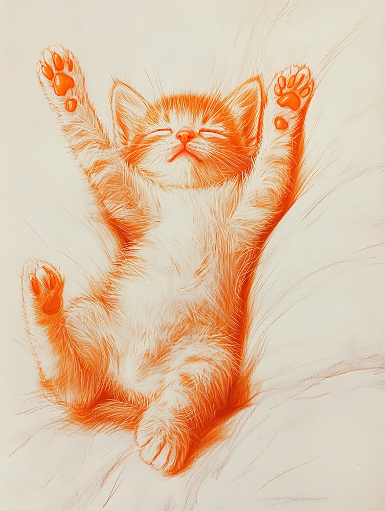 Orange Kitten 1
