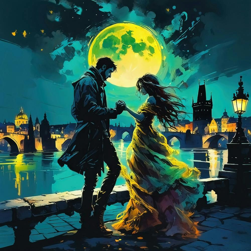 Moonlight On The Bridge