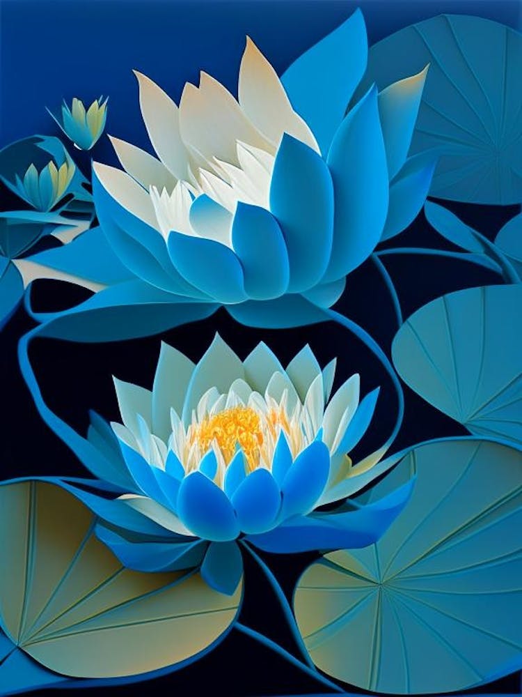 Blue Lotus Fauvism Matisse 1