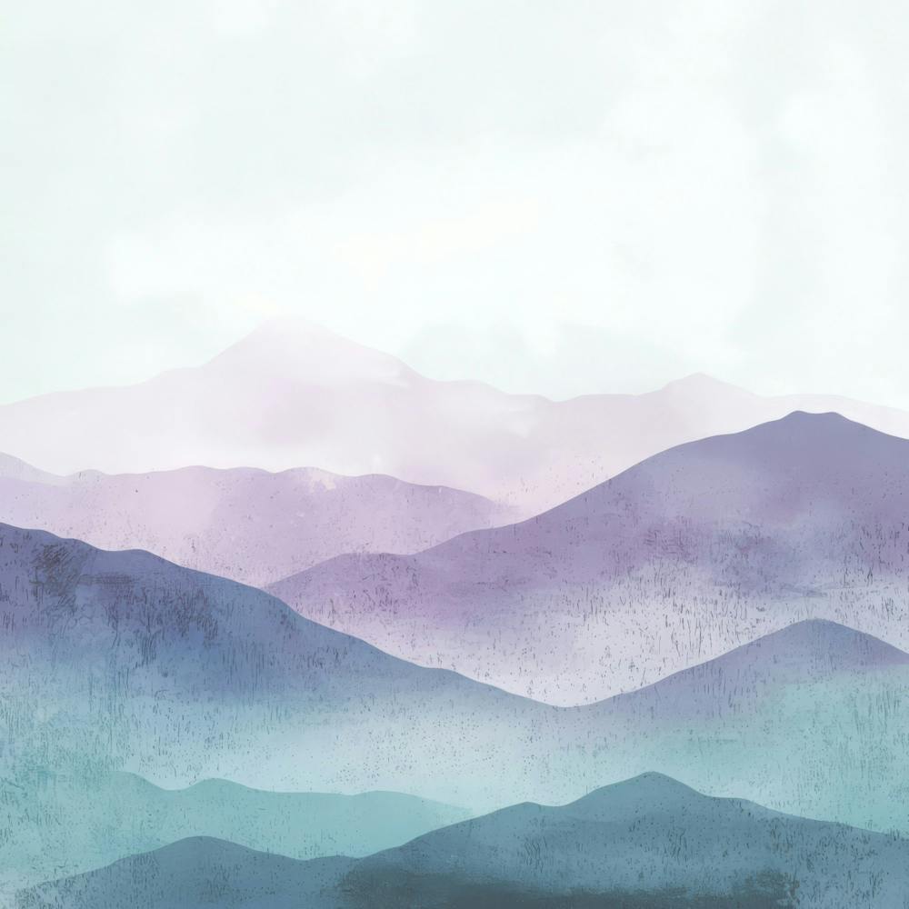 Aquarellberge 2