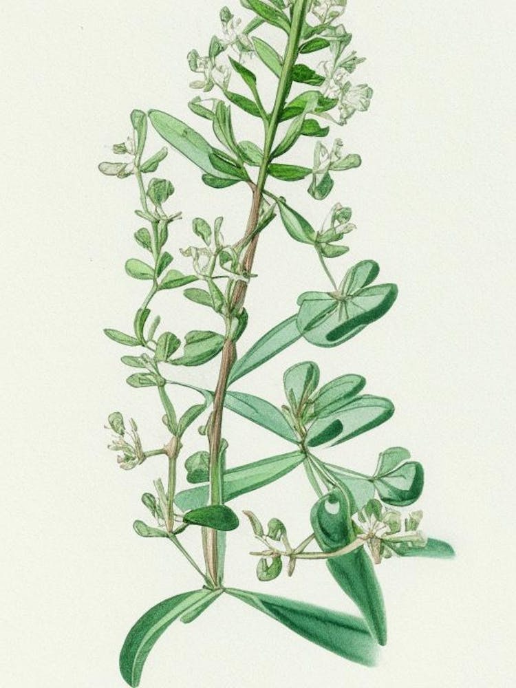 Shepherd'S Purse Herb Pencil Colour