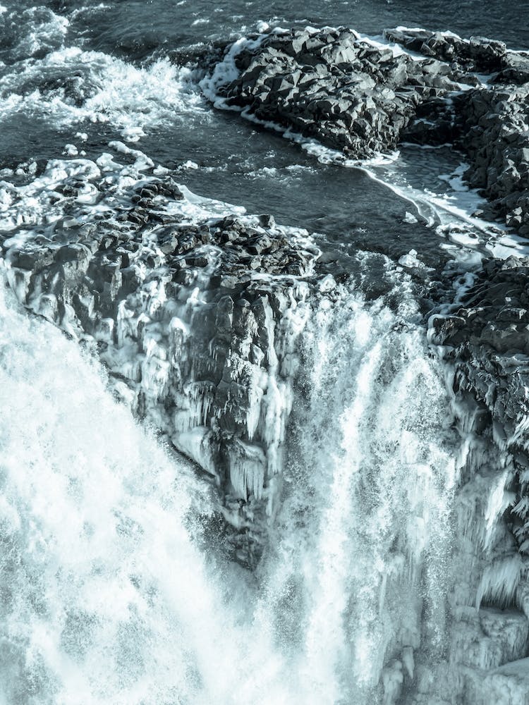 Wasserfall in Island 4