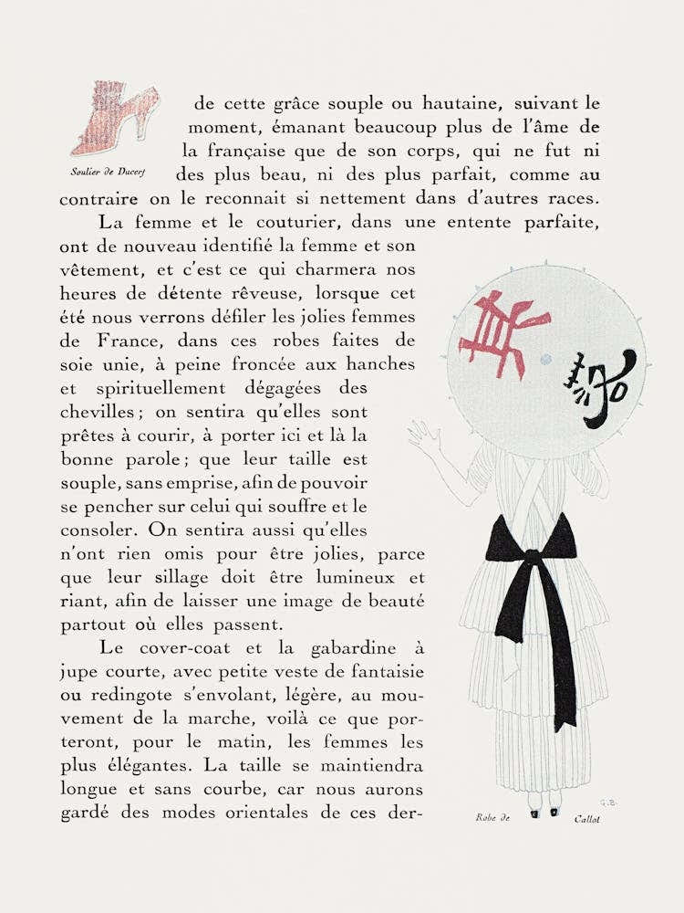 Autours Simples (1915), George Barbier