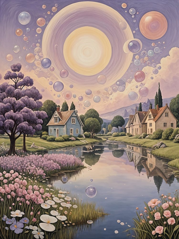 Lavender Bubbles Town