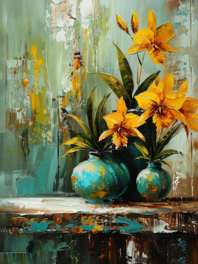 Yellow Lilies 3
