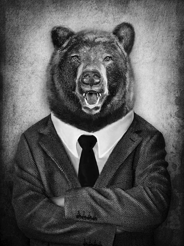 Bear In Business Suit
