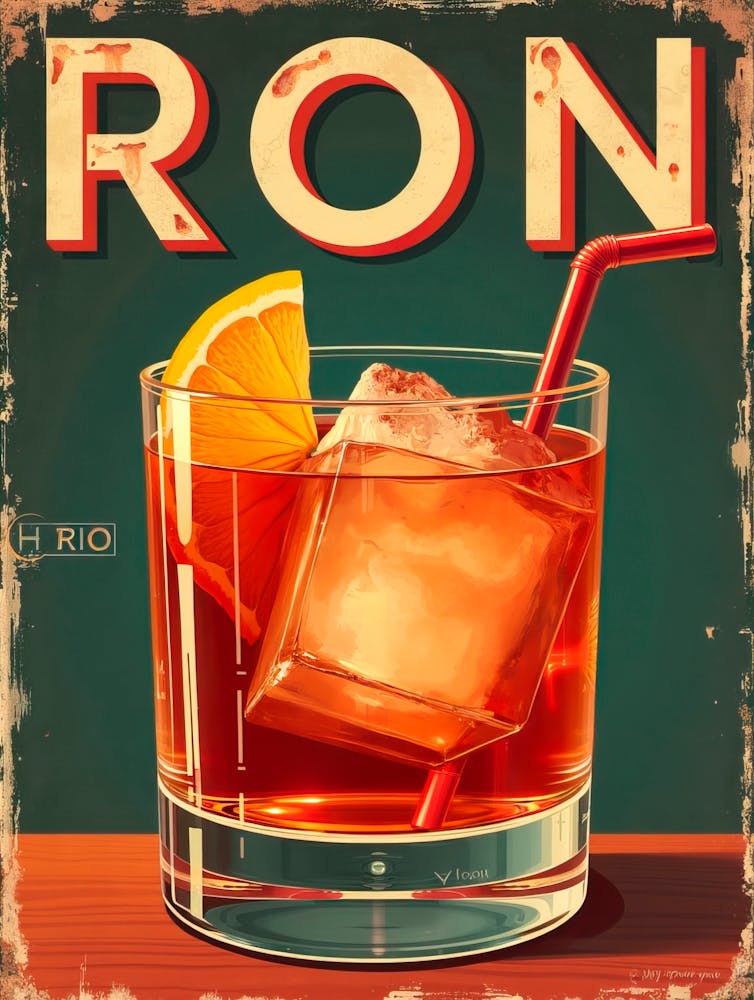 Ron Vintage Poster 1