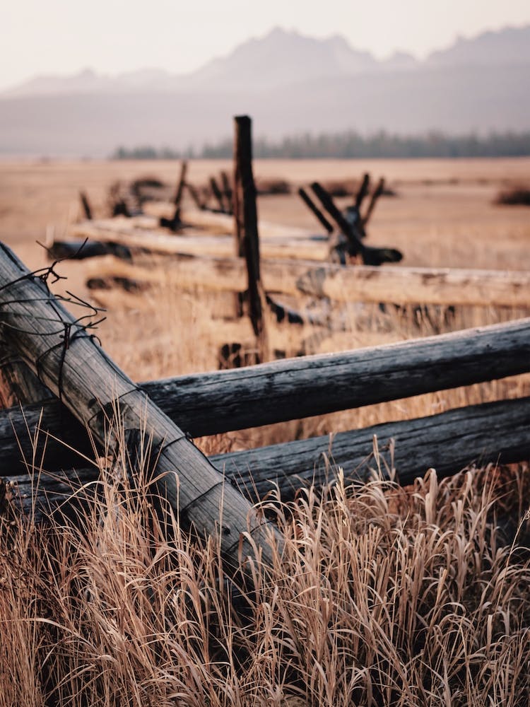 Wooden Western Fence