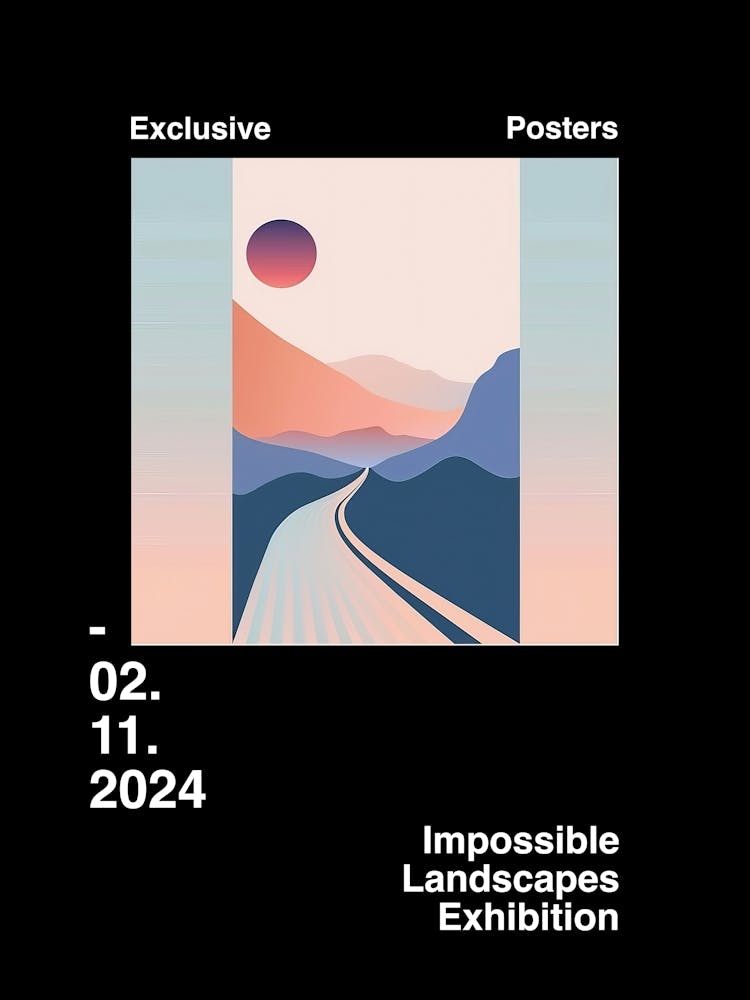 Impossible Landscapes Exhibition Archive Poster 8