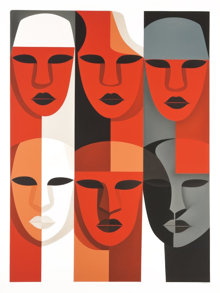 Four Faces 1