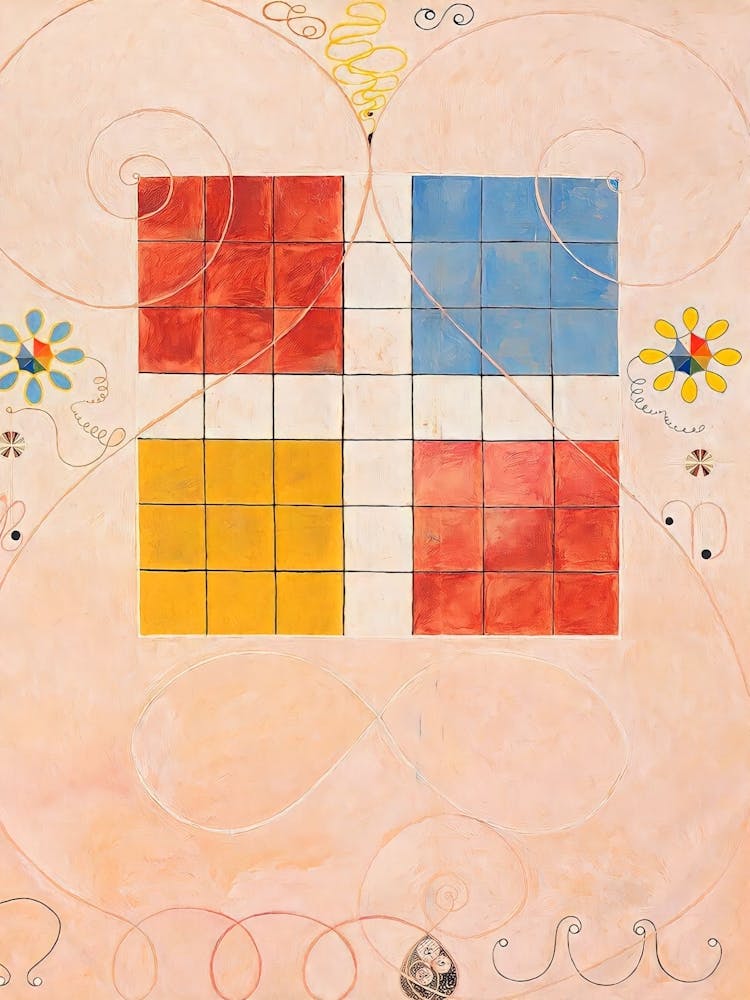 Hilma af Klint - The Ten Largest, No. 10, Old Age, Group IV 