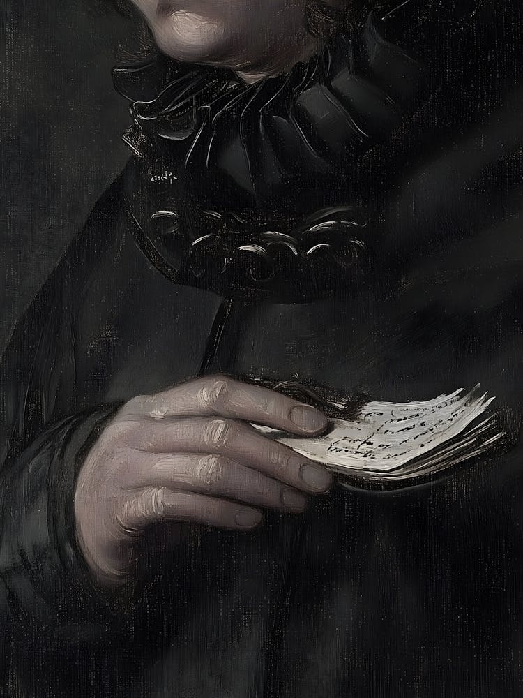 Dark Gothic Portrait Of A Woman
