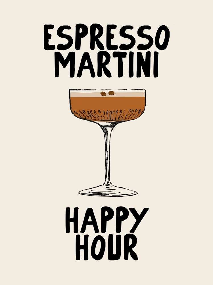 Espresso Martini Happy Hour