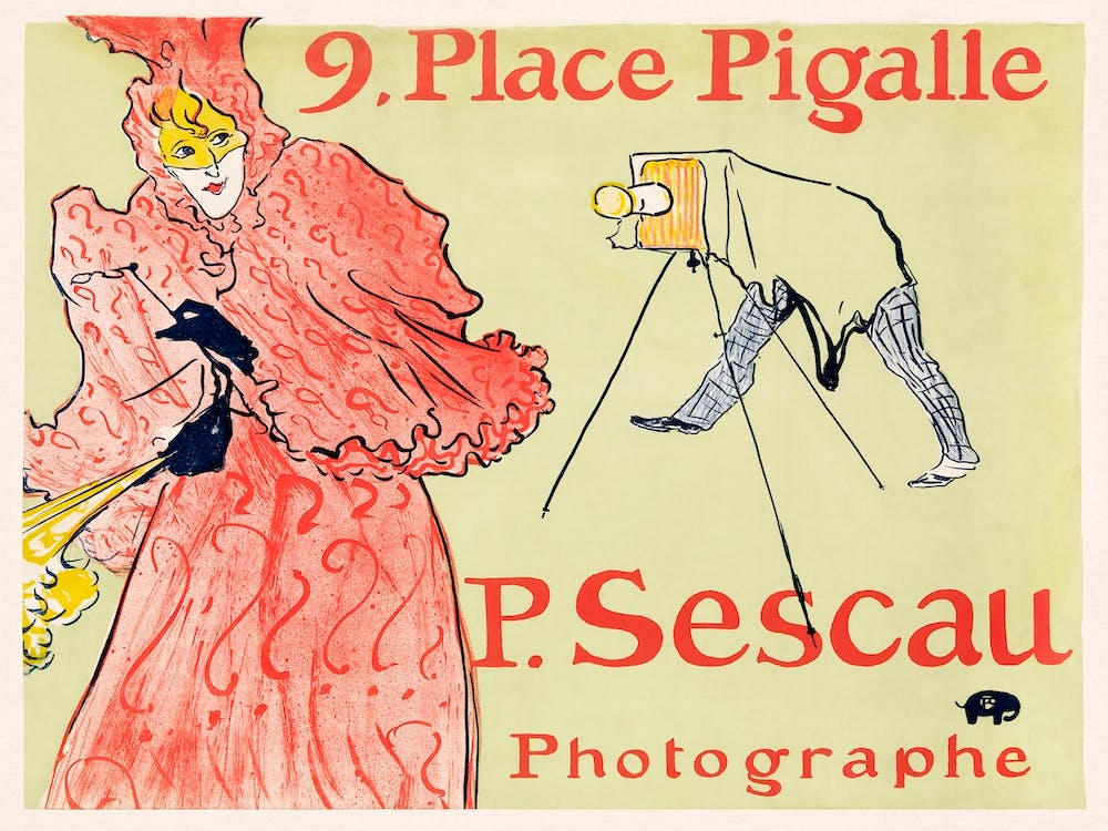 Le Photographe Sescau (1894), Henri de Toulouse-Lautrec