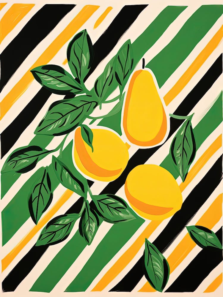 Mango Fruit Summer Illustration 4