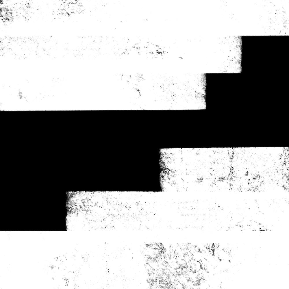 Abstract Black And White Grunge Painting vol. 2