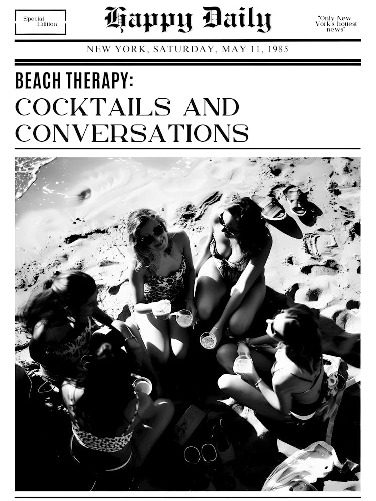 Happy Daily Beach Therapy Cocktails And Conversations 1