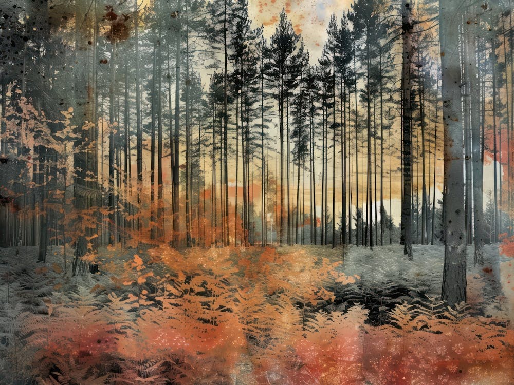 Forest Photo Collage 3