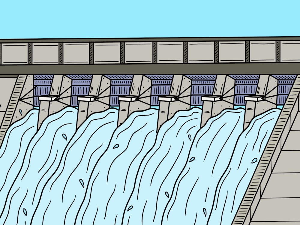 Dam Floodgate Stop Gates Water Supply Water Reservoir