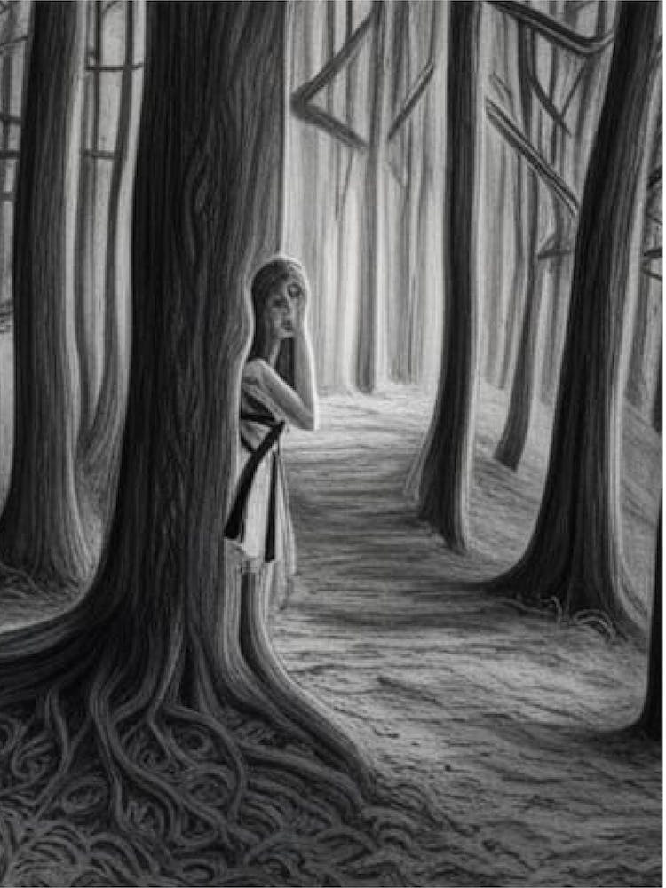 Girl In The Woods