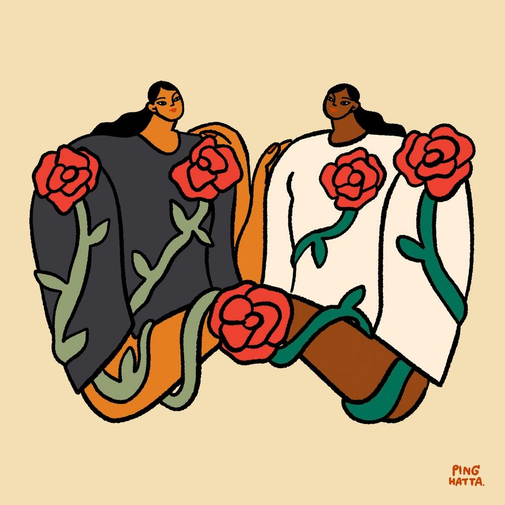 Shadow Self In Cream Square